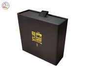 Flat Fancy Paper Foldable Packaging Gift Box Pure Color