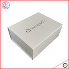 Ivory Cardboard Foldable Gift Packaging Box With Wrapping Bag
