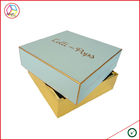 4mm Gold Foil Matte Lamination Chocolate Packaging Box Die Cutting