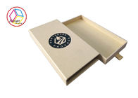 Brown Gift Packing Box One Color Printing Raw Material Customized Service