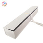 White Red Fancy Paper Gift Box , Decorative Cardboard Boxes For Gifts