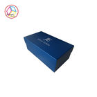 Luxury Jewellery Packaging Boxes Navy Color Customized Logo Printing
