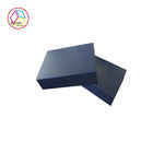 Navy Color Jewelry Paper Gift Box / Black Cardboard Jewelry Gift Boxes