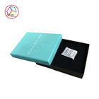 Lake Blue Jewelry Paper Gift Box , Necklace Gift Box Eco - Friendly