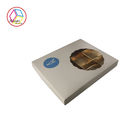 Single Mini Cupcake Boxes For Dessert Embossing Glossy Lamination