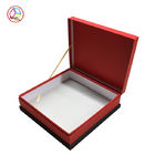 Square Perfume Packaging Boxes / Perfume Bottle Box Red Color