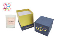 Festival Present Cardboard Candle Boxes 400g Coated Paper OEM Service