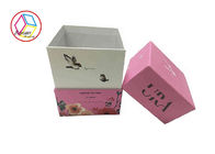 Eco Friendly Cardboard Candle Boxes / Candle Package Box Spring Color