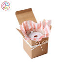Brown Kraft Candle Boxes Recyclable Feature Customized Service