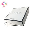 White Two Pieces EVA Insert Cosmetic Gift Box For Perfume Packaging