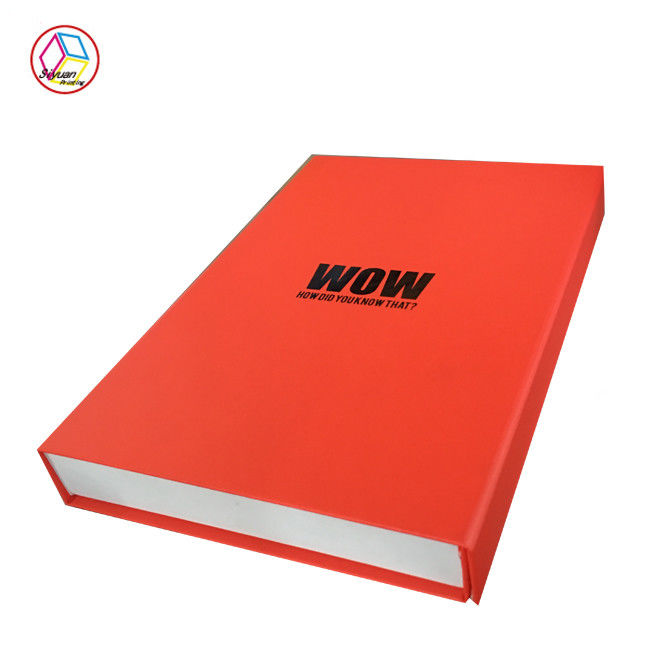 Pure Color Foldable Gift Box ISO9001 Certification Eco - Friendly Feature