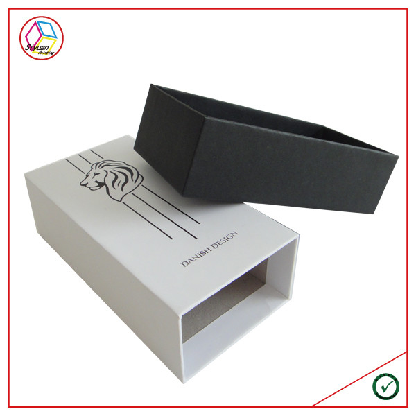 Customized Rectangular Cardboard White Box For Gift Packaging